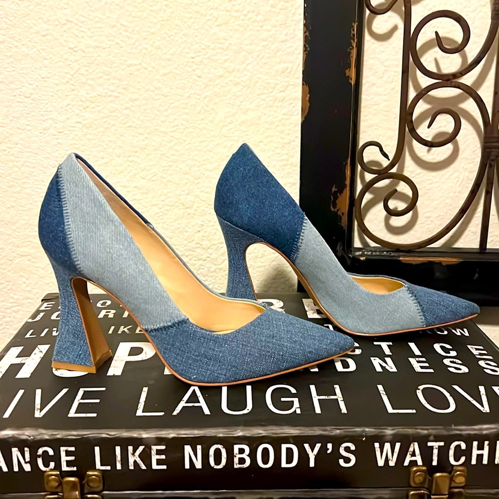 Vince Camuto Denim High Heals